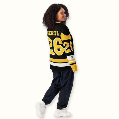 Racing Apparel Indycar Hockey Jersey: Racing #26 Black and Yellow