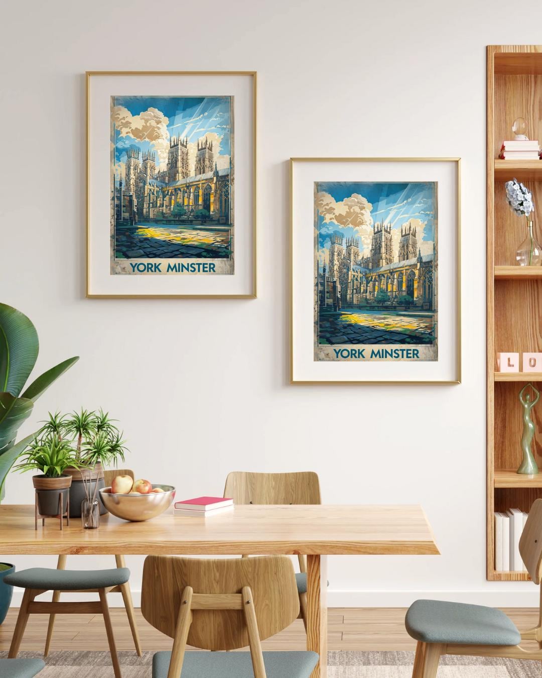 York Poster, York Wall Art, Britain Wall Art, York Travel Print, York Minster, Wedding Gift, Birthday Present, Travel Decor, Travel Wall Art