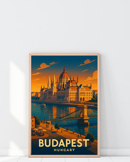 Budapest Print, Hungary Wall Art, Budapest Wall Art, Budapest Travel Print, Birthday Present, Wedding Gift, Travel Decor, Travel Wall Art