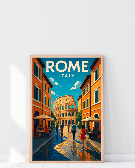Rome Print, Italy Wall Art, Rome Wall Art, Rome Poster, Rome Travel Print, Birthday Present, Wedding Gift, Travel Decor, Travel Wall Art