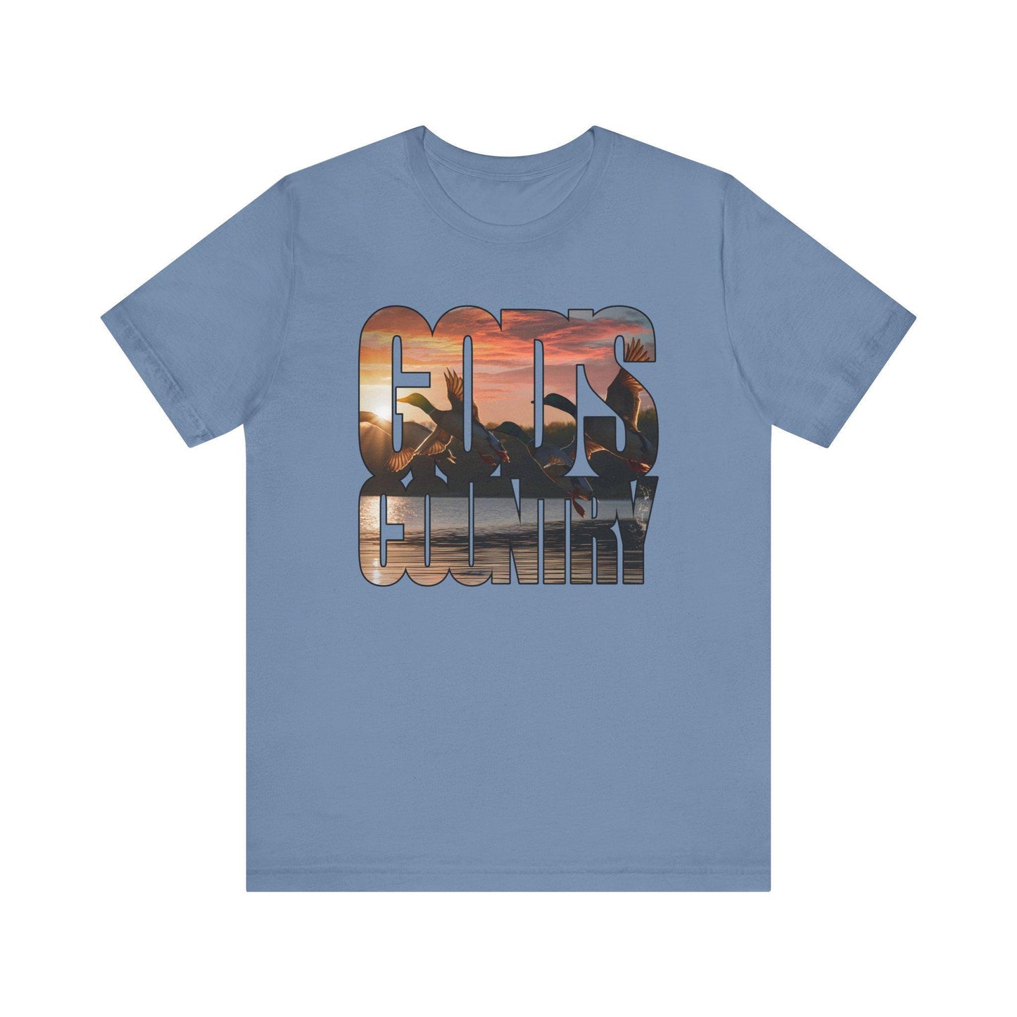 God's Country Unisex Tee: Deer Hunting, Outdoorsmen, Country Life