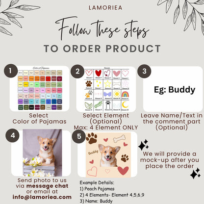 Customized Pet Pajamas Set, Pet Face Pajamas, Dog Lover PJs, Family Pajamas, Pet Portrait, Matching Pajamas, Gift for Her, Birthday Pajamas