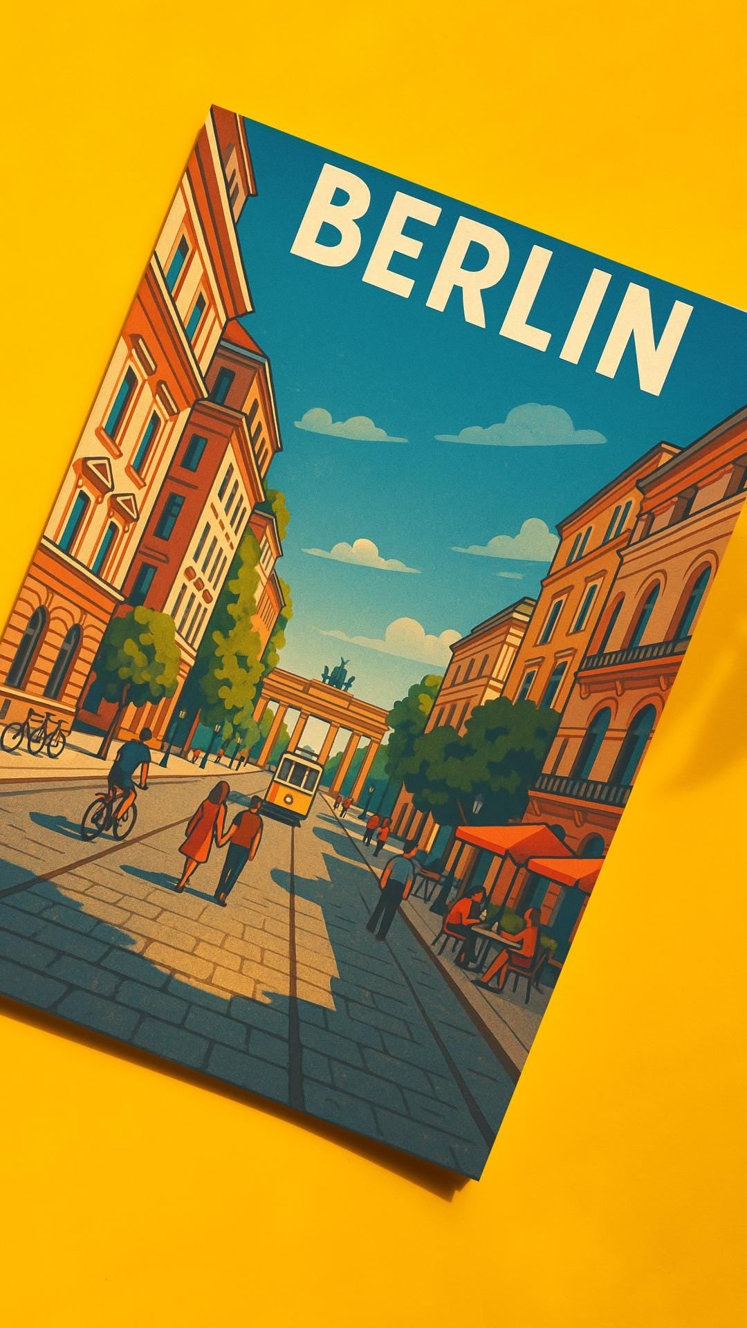 Berlin Print, Germany Wall Art, Berlin Wall Art, Berlin Travel Print, Germany, Birthday Present, Wedding Gift, Travel Decor, Travel Wall Art