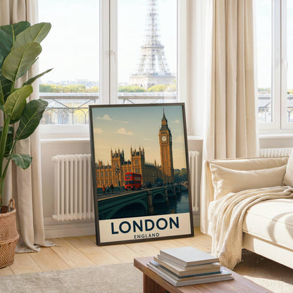 London Print, London Wall Art, England Wall Art, London Travel Print, Britain, Wedding Gift, Birthday Present, Travel Decor, Travel Wall Art