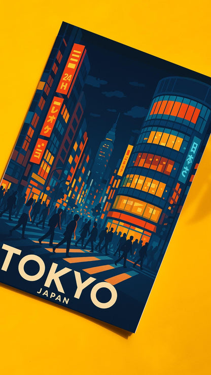 Tokyo Print, Japan Wall Art, Tokyo Wall Art, Tokyo Travel Print,Birthday Present, Wedding Gift, Travel Decor, Travel Wall Art, Japan Print