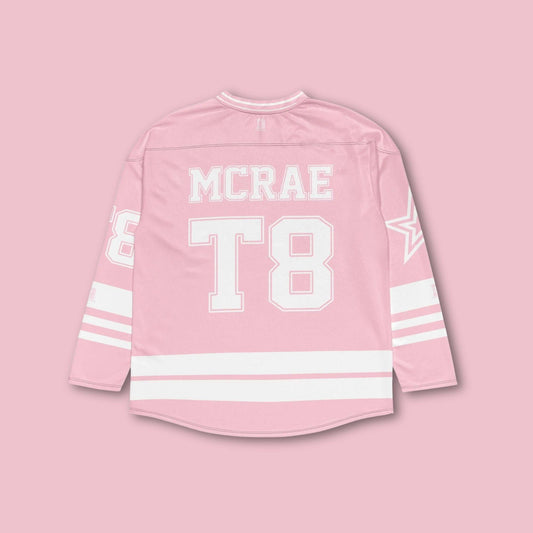 Fan Apparel T8 Hockey Jersey: Pink Concert Outfit
