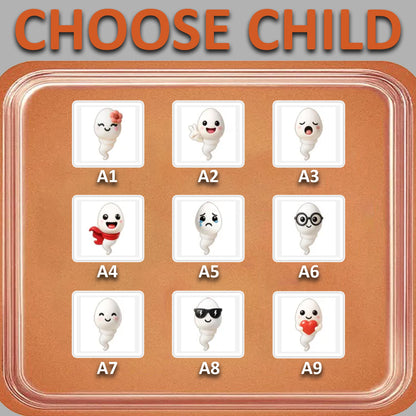 Custom Dad Kid Names Customer Figure Personalized Acrylic Block Plaque, Father Day Gift, Gift for Husband Trading Card, Fathers Day Gifts