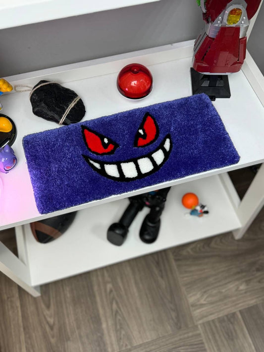 Keyboard rug  Keyboard tufted rugs Custom rug keyboard mat handmade rug  area rug  Desk Mat Tufted Ghost Type Anime Carpet Gamer Decor cute