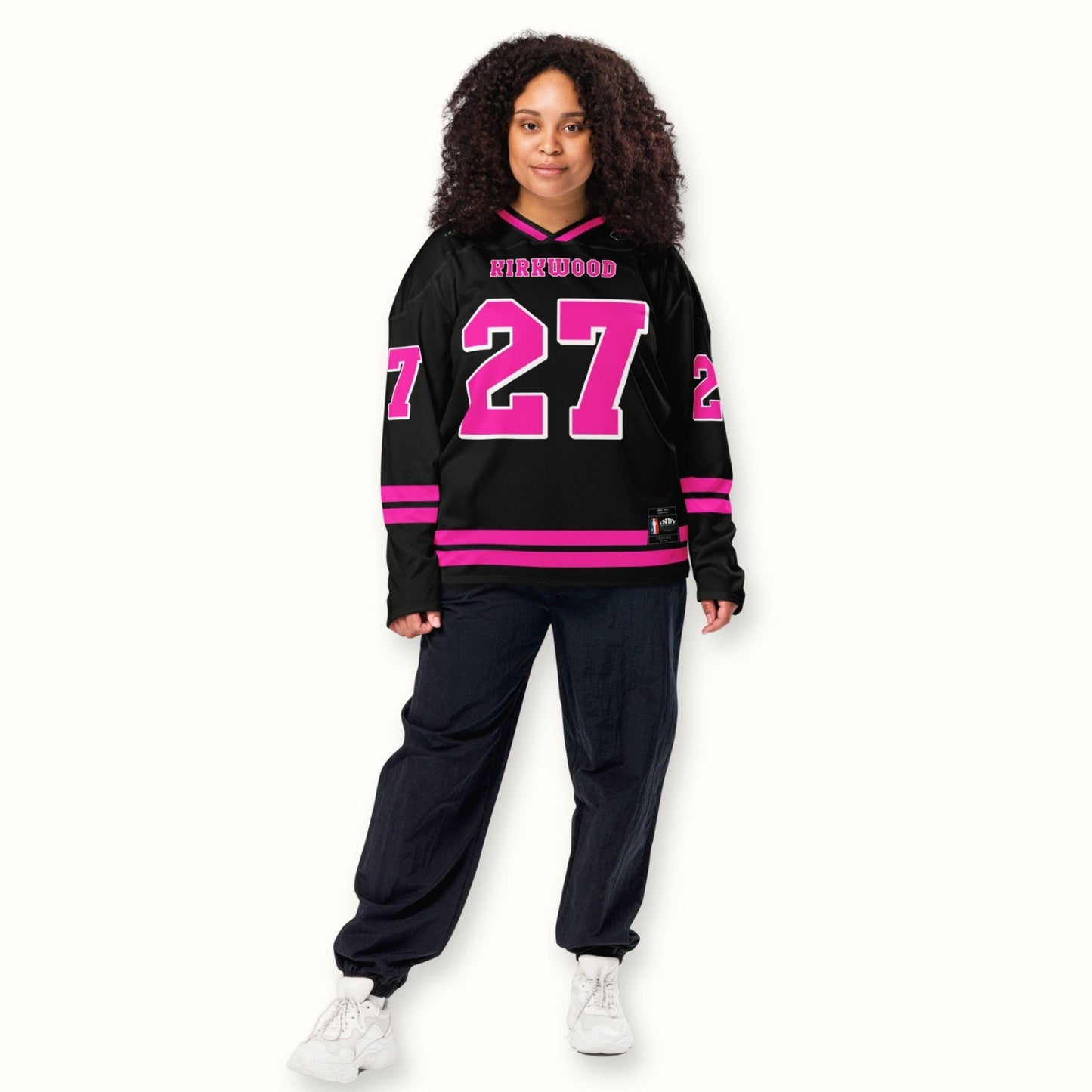 Bold #27 Oversized Racing Hockey Jersey – Lightweight Unisex Motorsport Streetwear Hockey Jersey for Fans