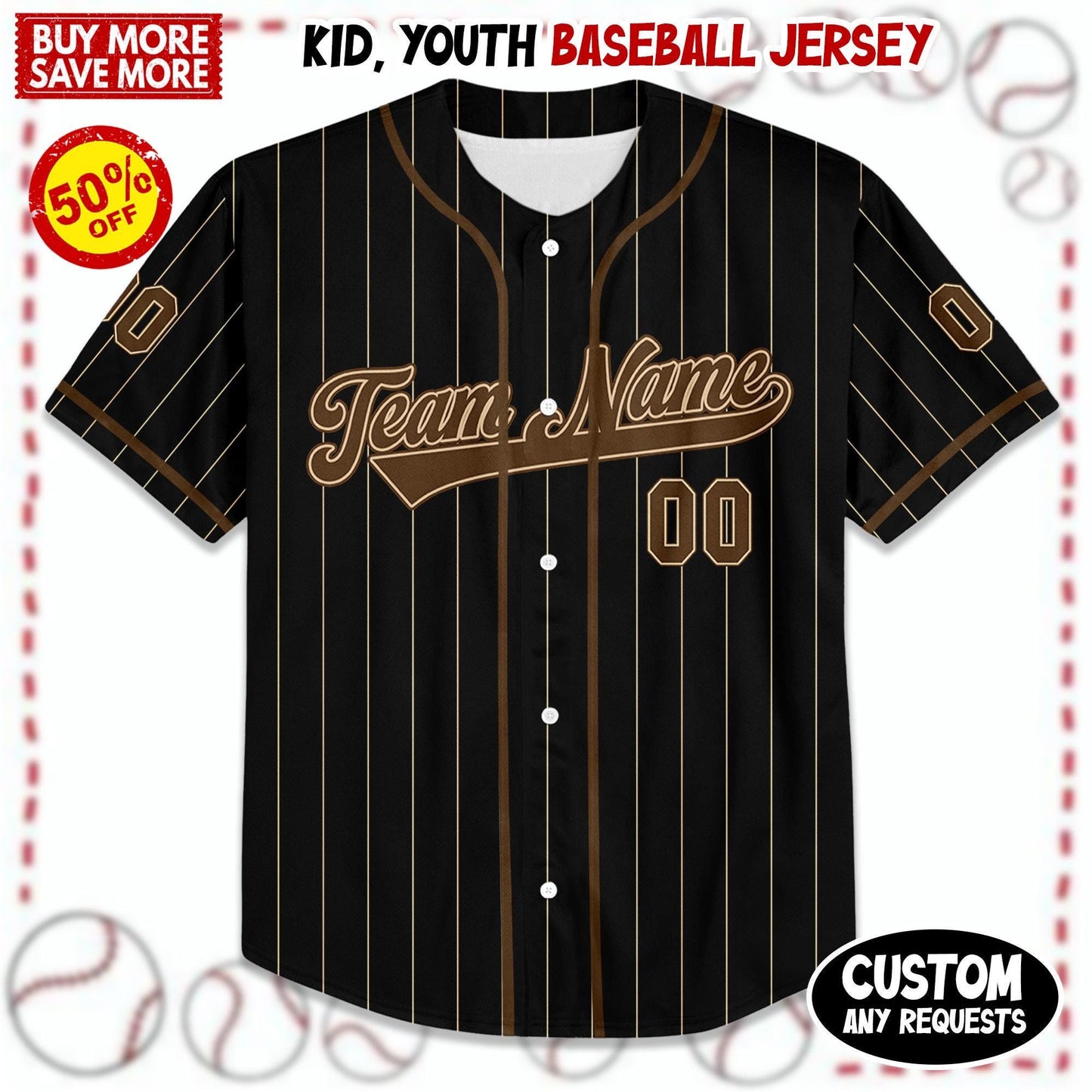 Custom Brown Baseball Jersey, Custom Summer Tour 2025 Jersey, Wedding Jerseys, Baseball Shirt for Fans of All Ages, Vintage Jersey