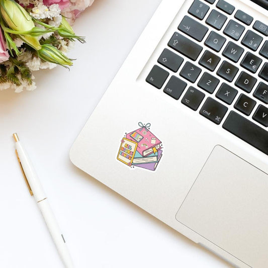 All Books Count Physical, Kindle, Audiobook Vinyl Sticker | Kindle Sticker | Bookish Stickers | Bookish Sticker | Trendy Stickers