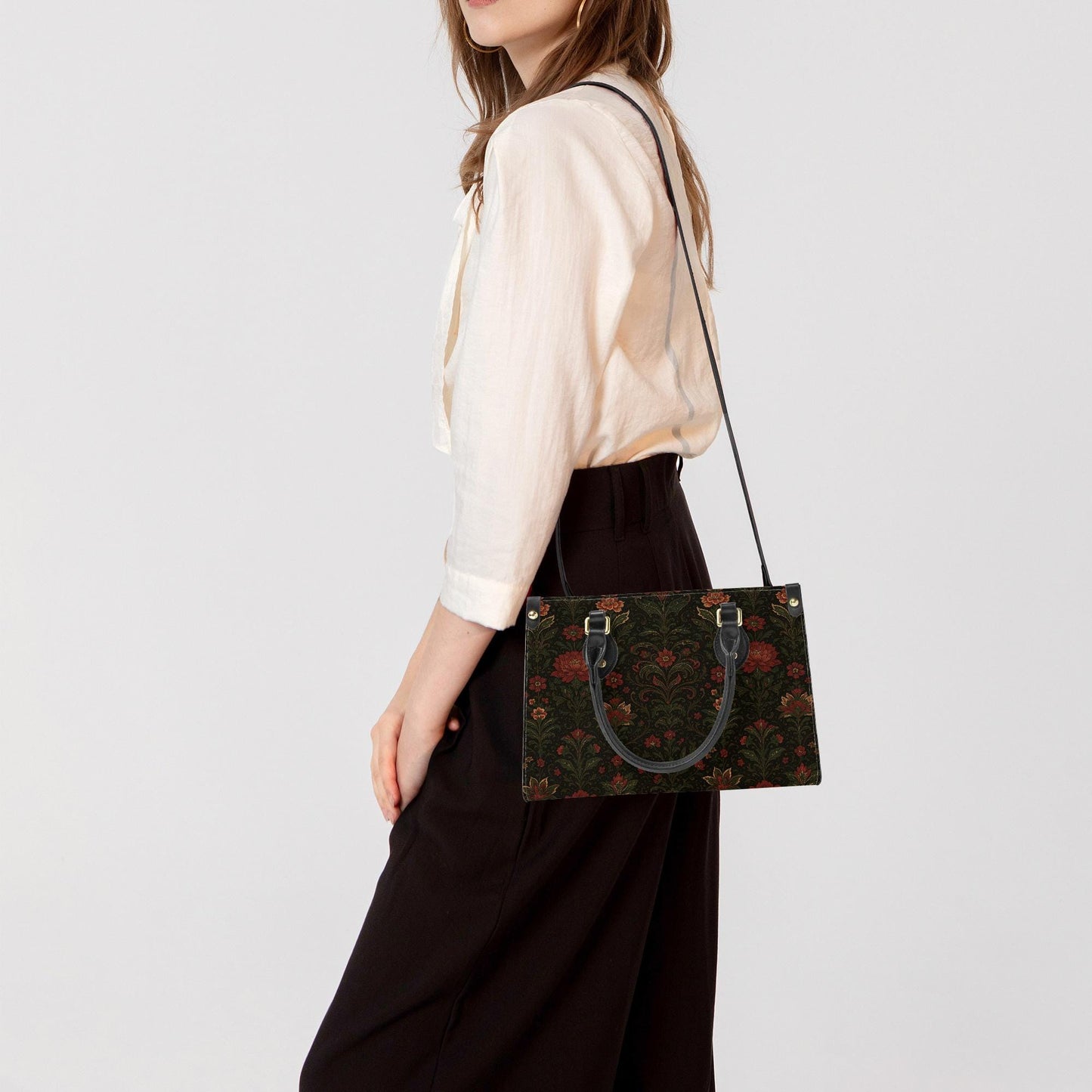 Rosvenna handbag forwoman,gift-for-best-mom,floral ements, women luxury handbag, birthdaygifted giftful her, homely floralful, artful-floral