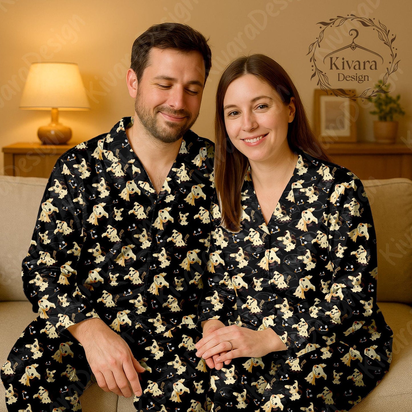 Mimi Mystic Pajamas Set Cute Pajamas Cute Pajamas Comfort for Adult Fans