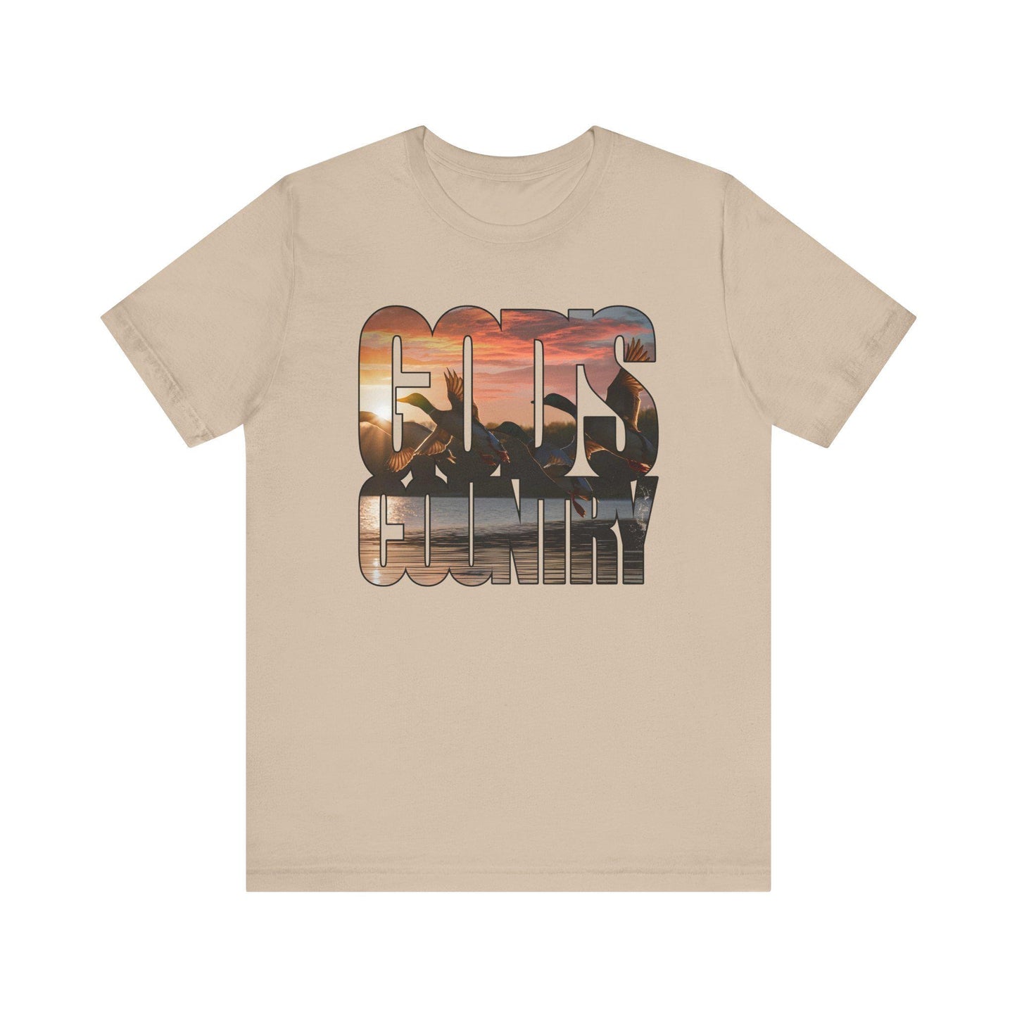 God's Country Unisex Tee: Deer Hunting, Outdoorsmen, Country Life