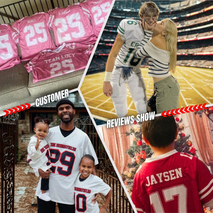 Personalized American Football Jersey For Men Women Youth Preschool, Custom Name Number Jersey Shirt for Football fan Sports uniform