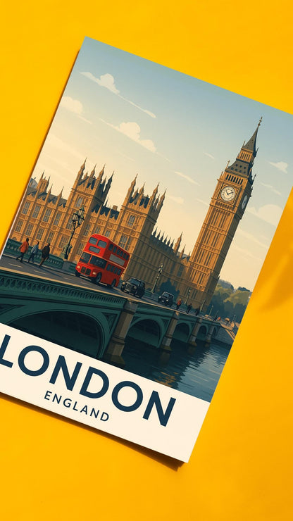 London Print, London Wall Art, England Wall Art, London Travel Print, Britain, Wedding Gift, Birthday Present, Travel Decor, Travel Wall Art