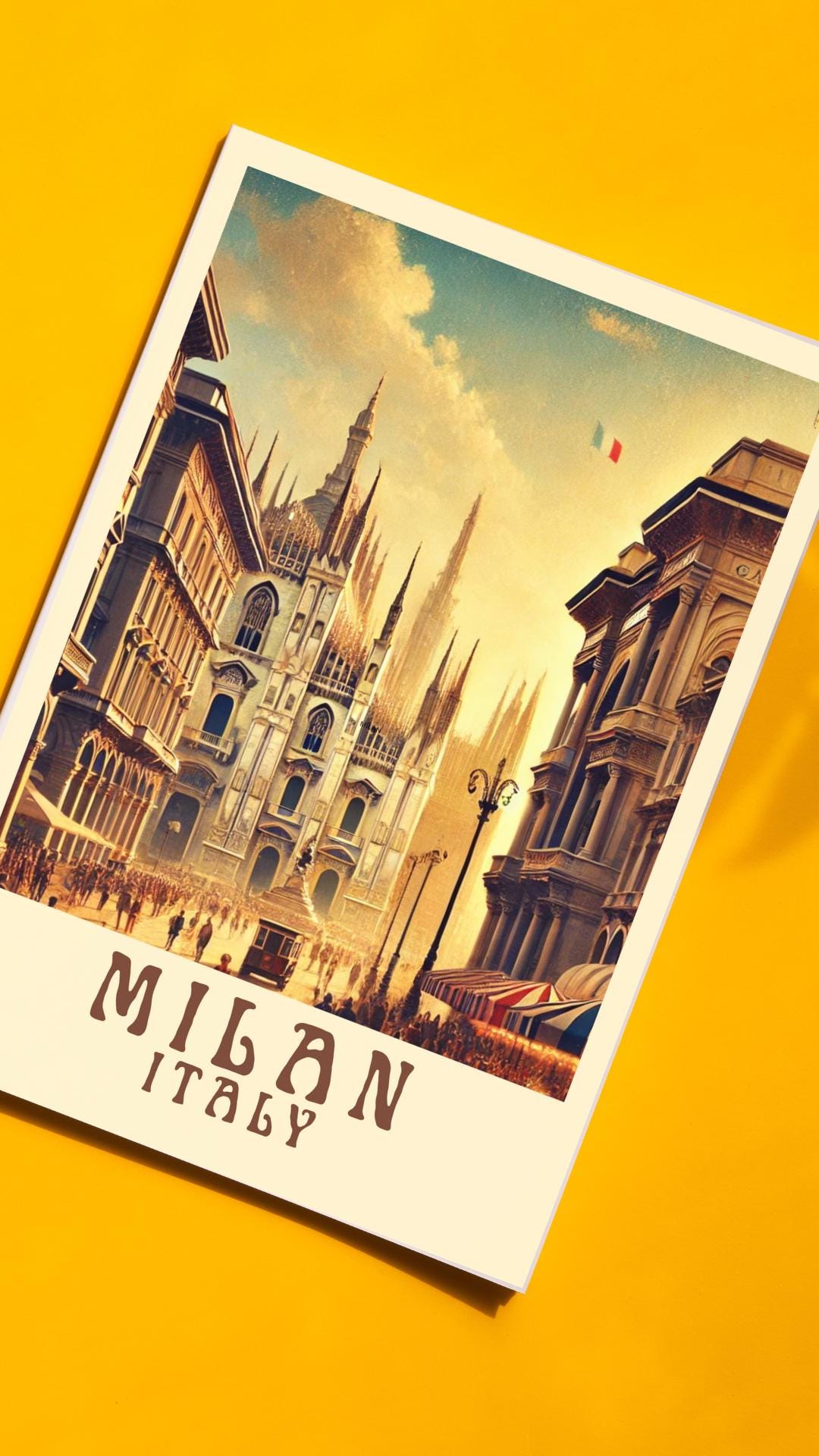 Milan Print, Italy Wall Art, Milan Wall Art, Milan Poster, Milan Travel Print, Birthday Present, Wedding Gift, Travel Decor, Travel Wall Art