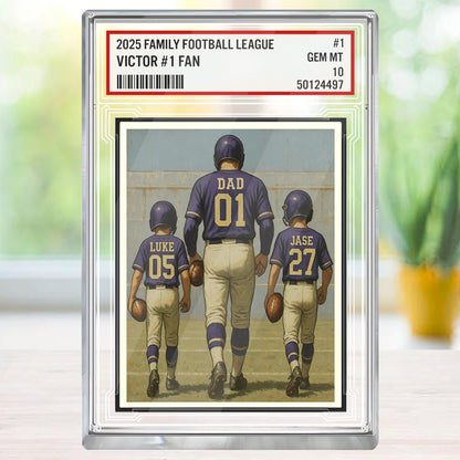 Personalized Baltimore Football Team Acrylic Block Display – Premium Collectible for Fans, Kids, Perfect Memorabilia for Football Season
