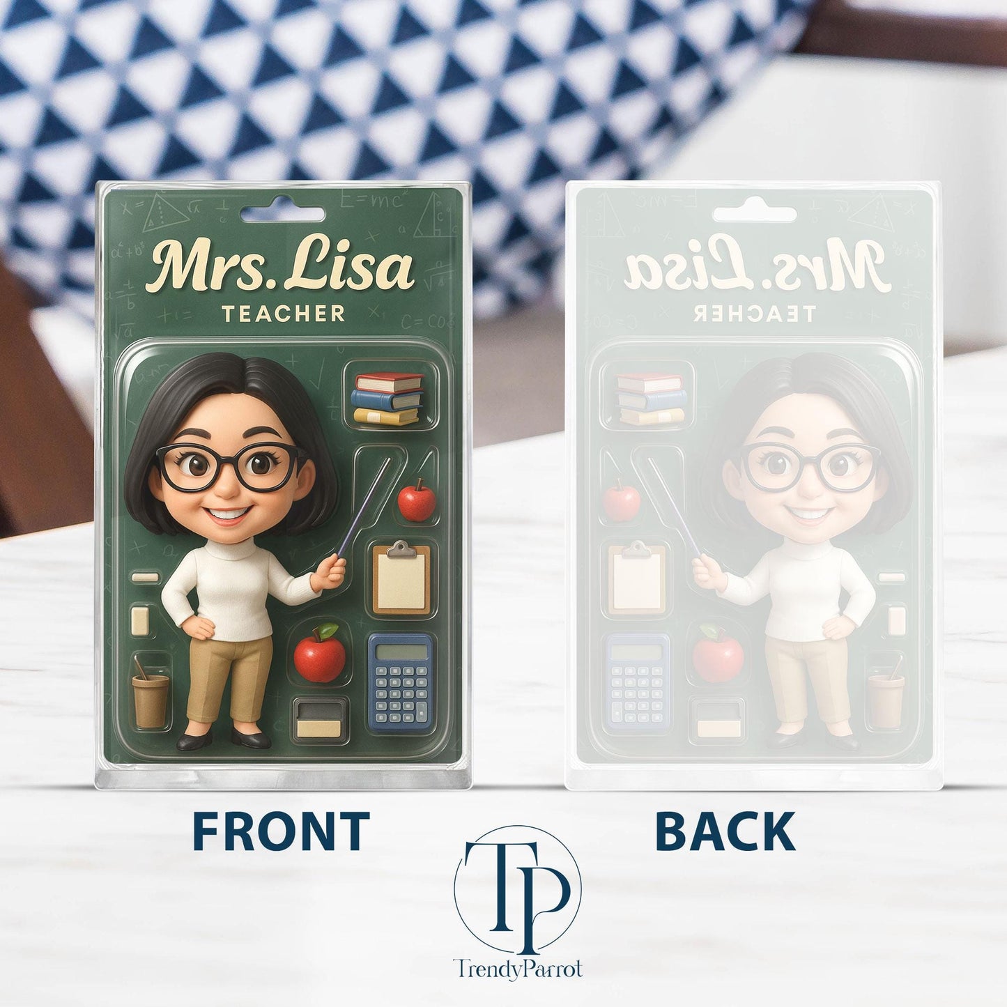 Teacher Appreciation Gifts, Custom Teacher Acrylic Block, Custom 3D Teacher Gift From Photo, Thank You Teacher Gifts, Back To School Gifts