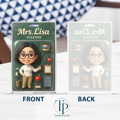 Teacher Appreciation Gifts, Custom Teacher Acrylic Block, Custom 3D Teacher Gift From Photo, Thank You Teacher Gifts, Back To School Gifts