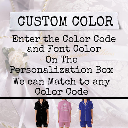 Quinceañera Pajama set, Mis Quince Años, Quinceanera PJs Short Sleeve PJ with shorts Satin Pajamas