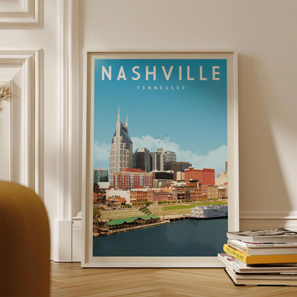 Nashville Wall Art, Nashville Tennessee Print, Nashville Skyline Poster, Nashville Sign, Nashville Map, Nashville Home Decor, Nashville Gift