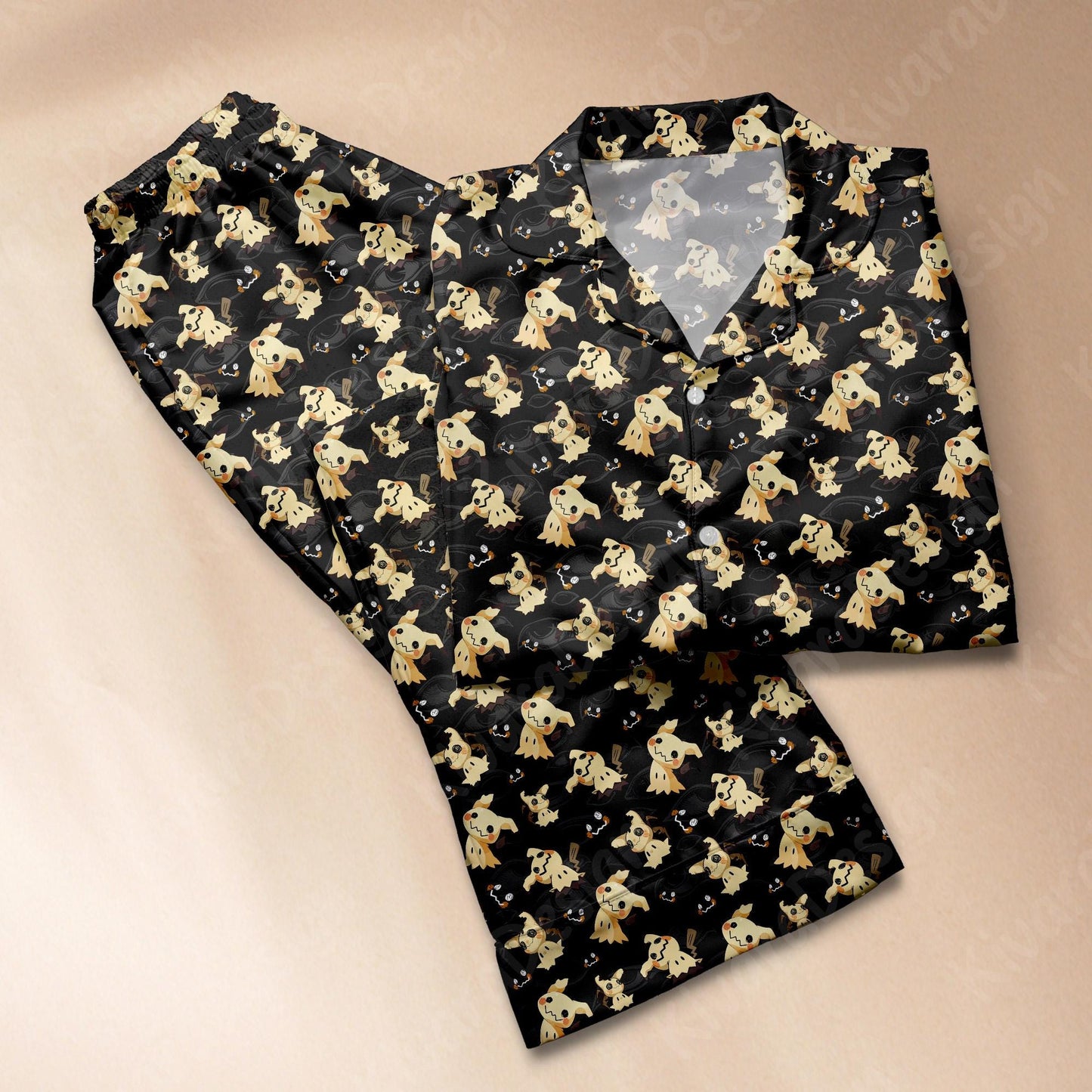 Mimi Mystic Pajamas Set Cute Pajamas Cute Pajamas Comfort for Adult Fans