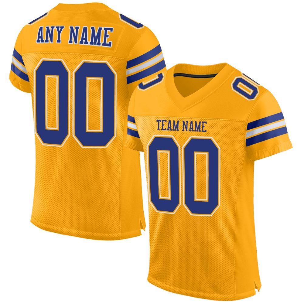 Custom Football Jersey – Personalized Name & Number, Unisex Team Jersey for Fans and Players
