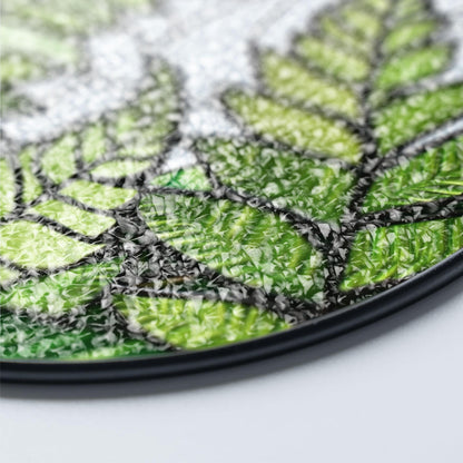 Fern Plant STAINED GLASS Suncatcher, Tropical Leaf Suncatcher, Fern Plant Light Catcher, Plant Mom Gift, Fern Plant Glass Wall Decor