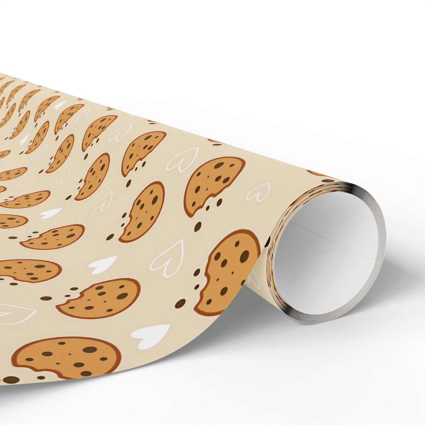 Cookie Theme Wrapping Paper: Glossy or Matte Finish