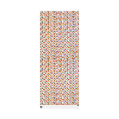Italian Summer Gift Wrap Vintage Sardine and Seafood Print Wrapping Paper for Mediterranean Foodie Gifts & Custom Amalfi Coast Celebrations