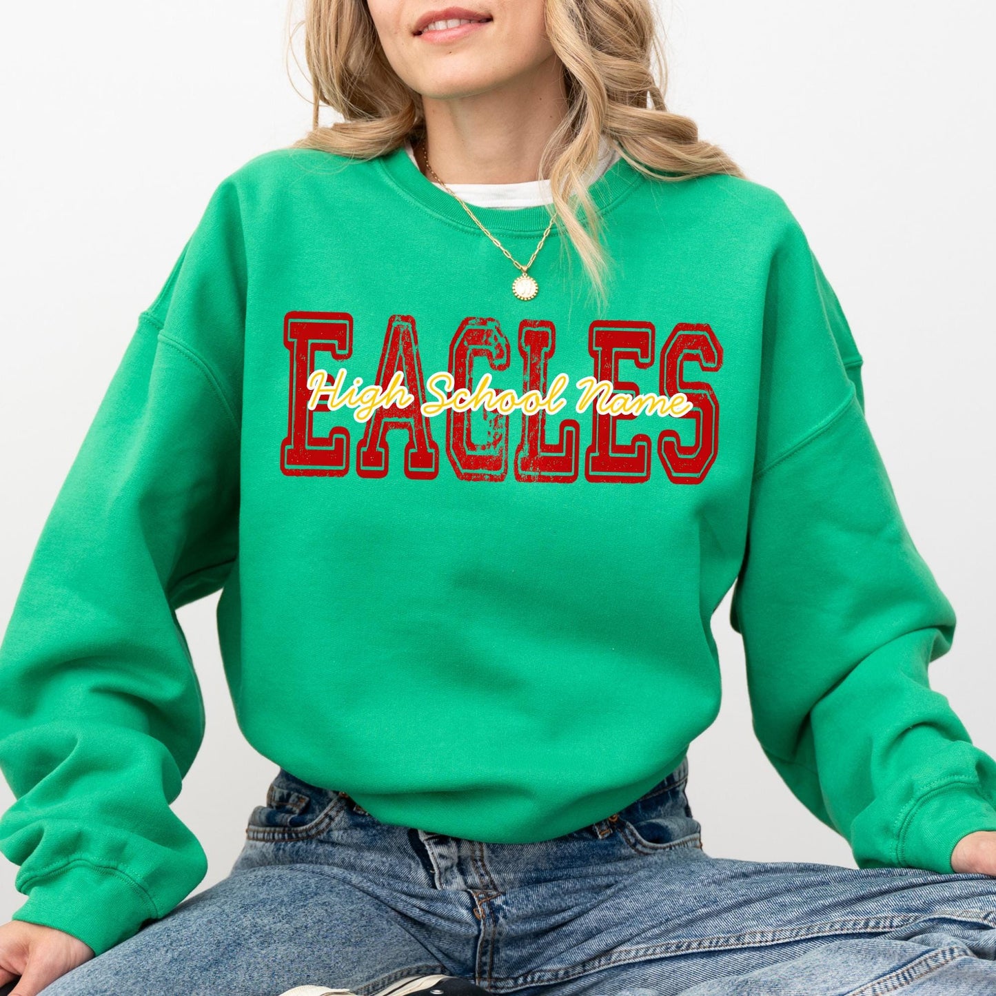 Custom School Mascot Comfort Colors Shirt: Football Volleyball Team Tee
