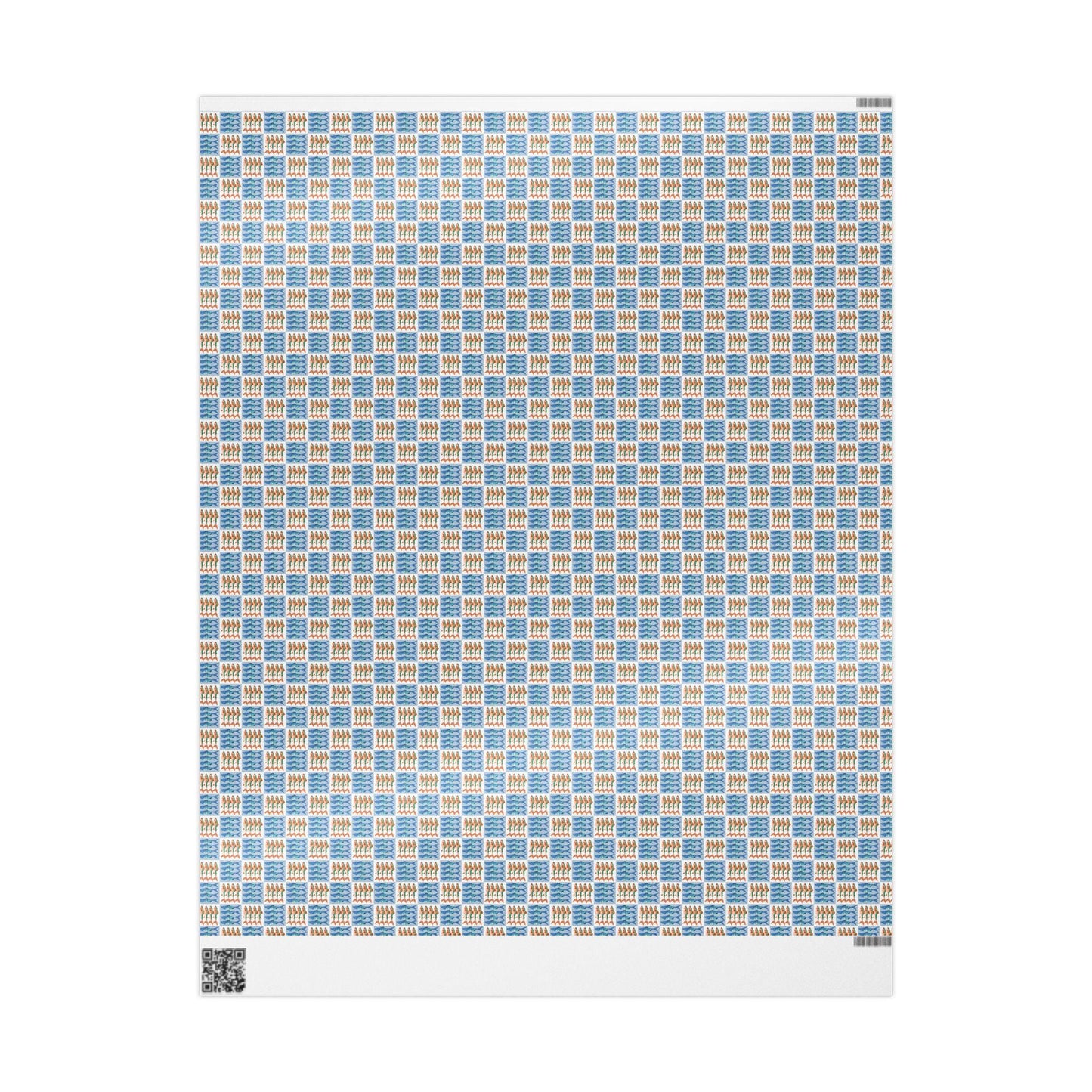 Retro Sardine and Seafood Print Tin fish Wrapping Paper Italian Summer Gift Wrap Custom chef Mediterranean Foodie Gifts & Amalfi Coast