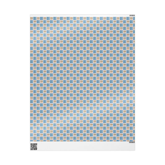 Retro Sardine and Seafood Print Tin fish Wrapping Paper Italian Summer Gift Wrap Custom chef Mediterranean Foodie Gifts & Amalfi Coast