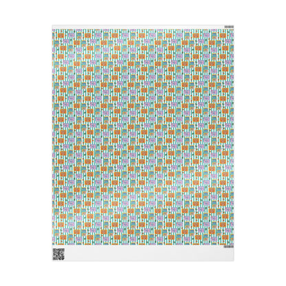 Sardine Print Wrapping Paper Mediterranean tinned fish Fisherman Aesthetic Vintage Food Art for Seafood print foodie Gifts Amalfi Coast