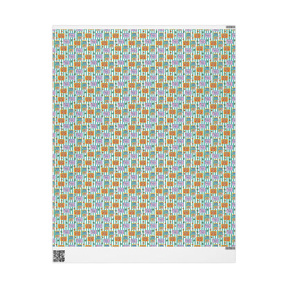 Sardine Print Wrapping Paper Mediterranean tinned fish Fisherman Aesthetic Vintage Food Art for Seafood print foodie Gifts Amalfi Coast