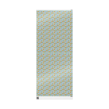 Sardine Print Wrapping Paper Mediterranean tinned fish Fisherman Aesthetic Vintage Food Art for Seafood print foodie Gifts Amalfi Coast