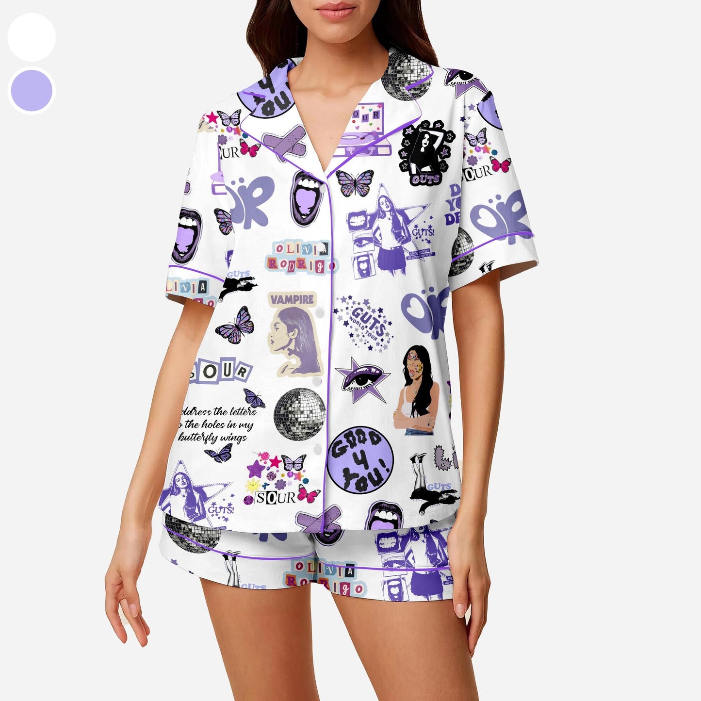 Olivia Rodrigo Tour Pajamas, Olivia Rodrigo Shirt, Olivia Concert, Olivia Rodrigo Shirt, Cute Olivia Rodrigo Pajamas, Olivia Lovers Pajamas