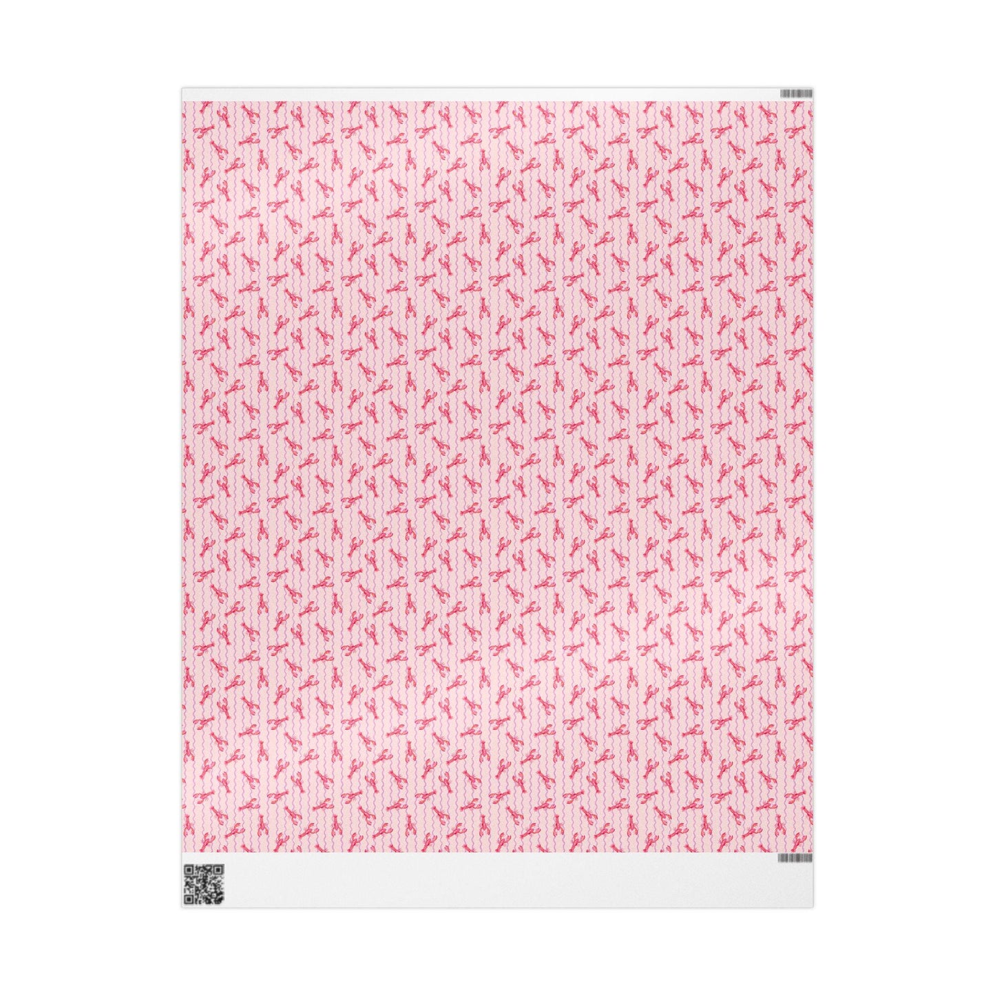 Coastal coquette Wrapping Paper Vintage Seafood Print Lobster Art Gift Wrap for Foodies Nautical Coastal Weddings Tomato Girl Italian Summer