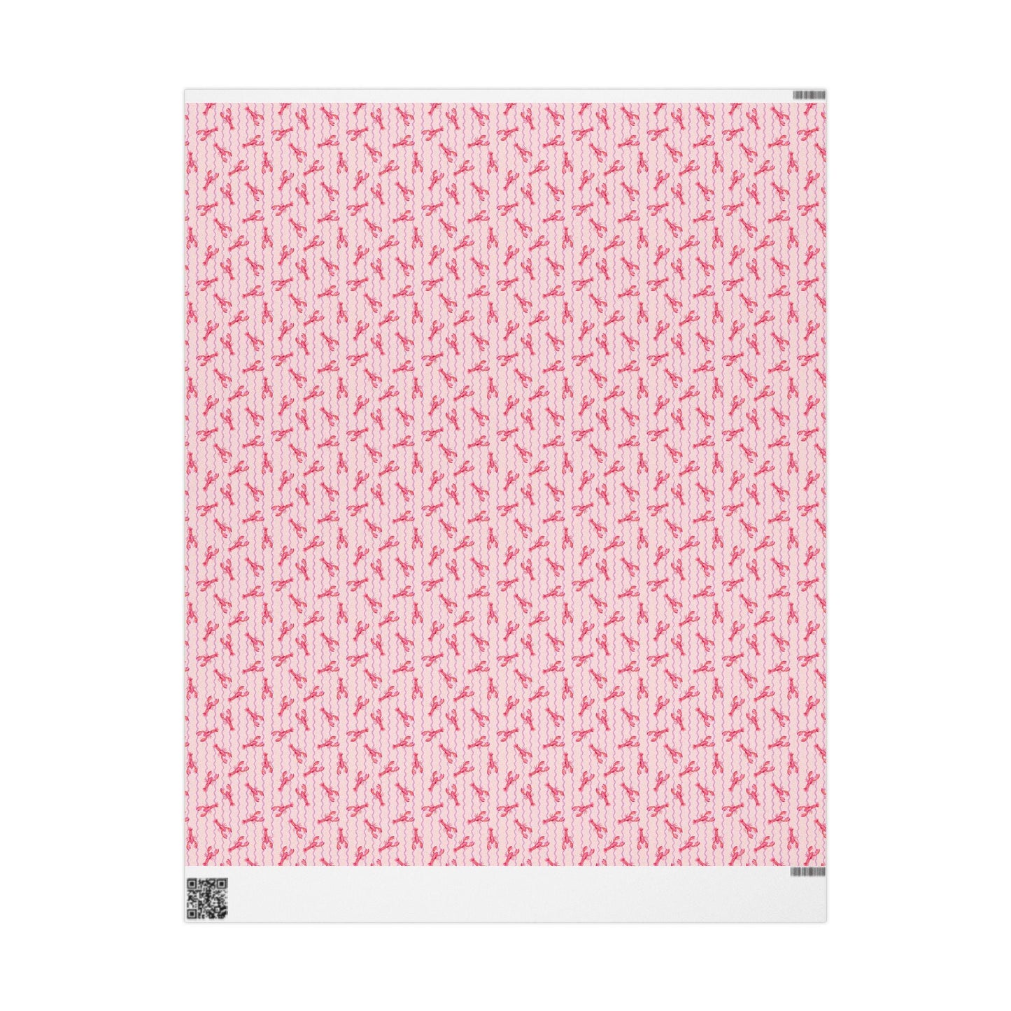 Coastal coquette Wrapping Paper Vintage Seafood Print Lobster Art Gift Wrap for Foodies Nautical Coastal Weddings Tomato Girl Italian Summer