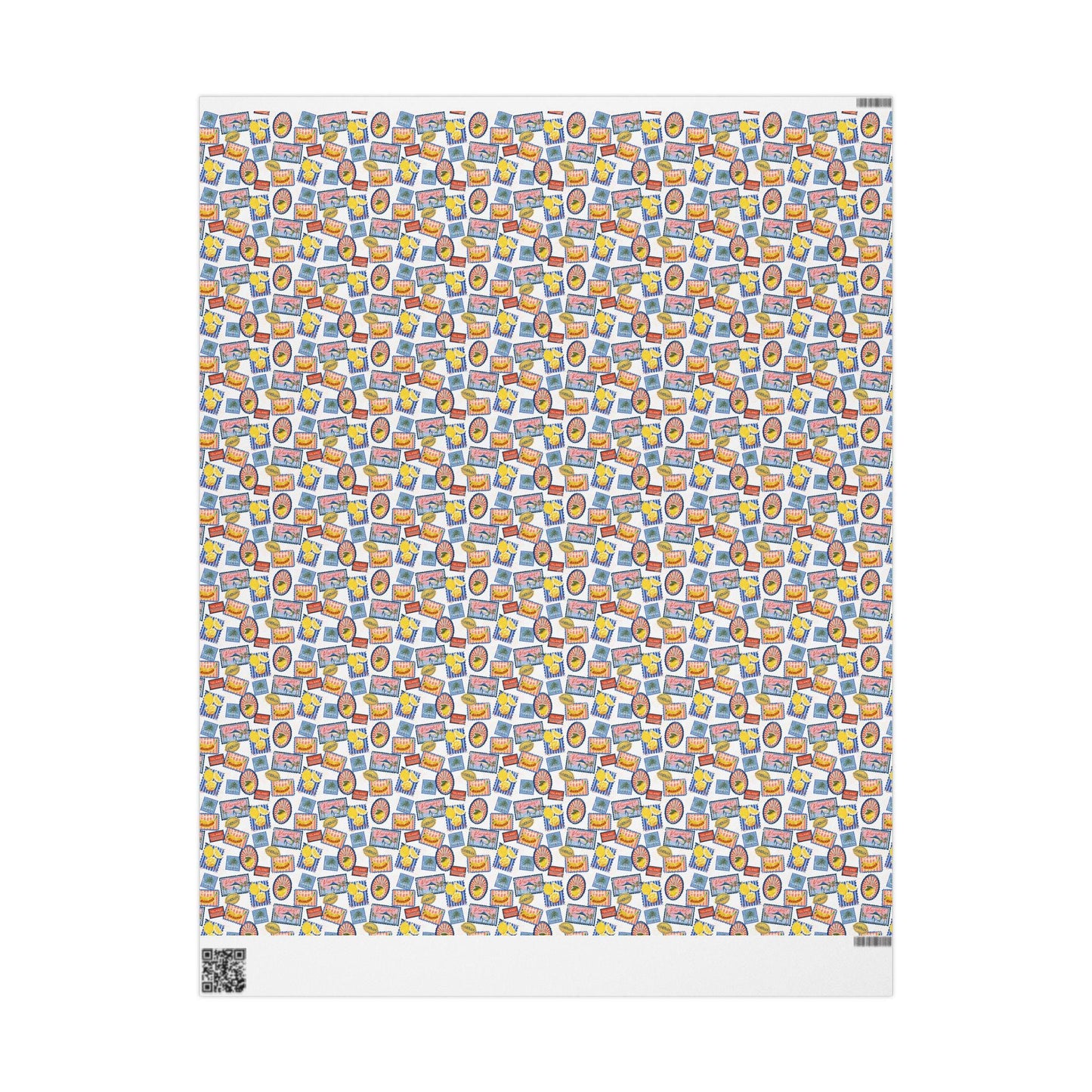 Tropical fruits Wrapping Paper Coconut girl Lemons Beach Gift Wrap Exotic fruits Hawaii Birthday bachelorette ocean coastal wedding wrapping