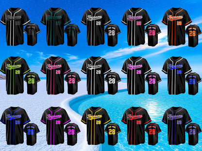 Custom Baseball Jerseys Personalized Stitched Printed Team Mesh Uniforms for Men, Women, Boys, and Girls Add Your Name, Number, or Logo