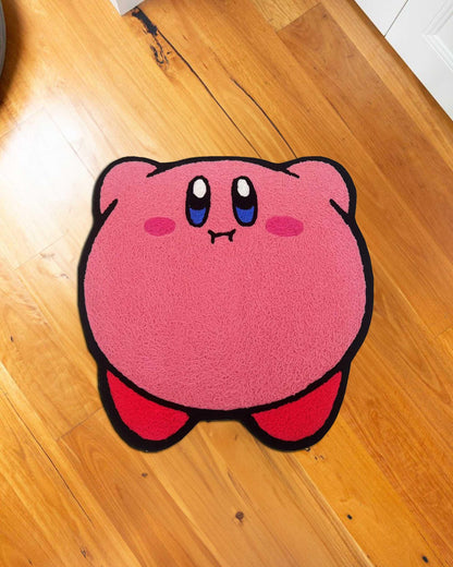 Sleeping Kirby Rug, Kirby rug,Kirby Rug,Girl Room Decor,Pink Room Decor,cute kirby rug,girl Room Decor, Kirby Decor,Kids Gift,custom rug