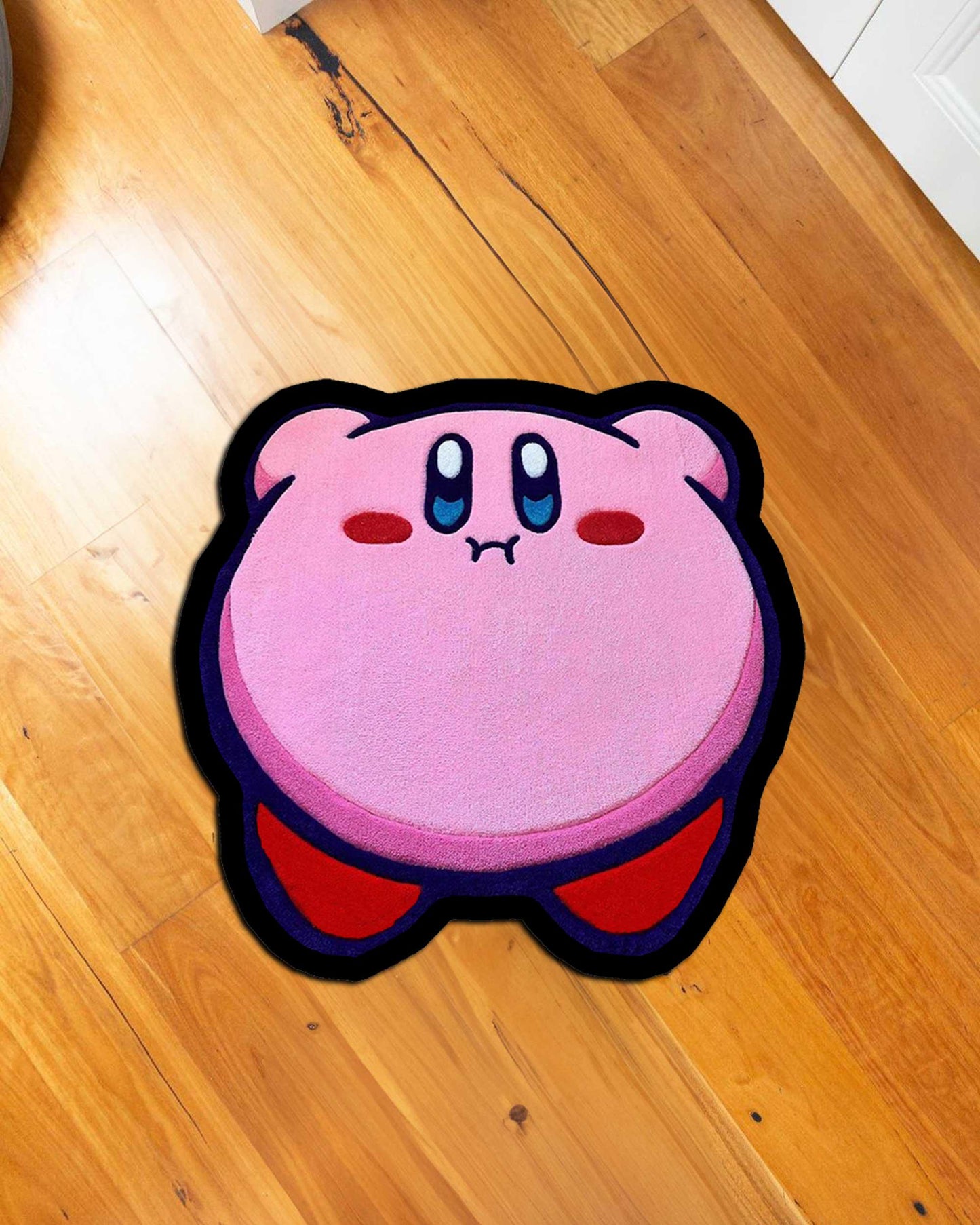 Sleeping Kirby Rug, Kirby rug,Kirby Rug,Girl Room Decor,Pink Room Decor,cute kirby rug,girl Room Decor, Kirby Decor,Kids Gift,custom rug