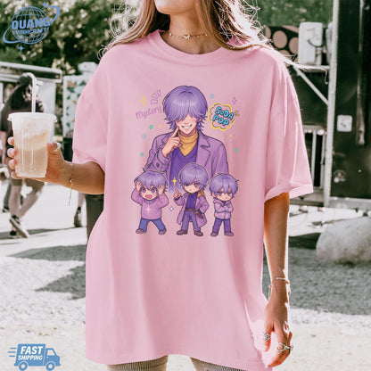 Mystery Unisex T-shirt, Saja Boys Soda Pop Tee, Kpop Cute Graphic Tee, KPDH Y2K Shirt, Mystery Fan Merch, Aesthetic Graphic Tshirt Gift