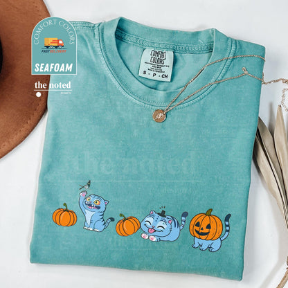 Halloween Hunter Tiger Comfort Colors T-shirt, Kpop Demon Shirt, Pumpkin Fall Vibes, Hunter Merch, Anime T-shirt Design, Anime Lover Gifts