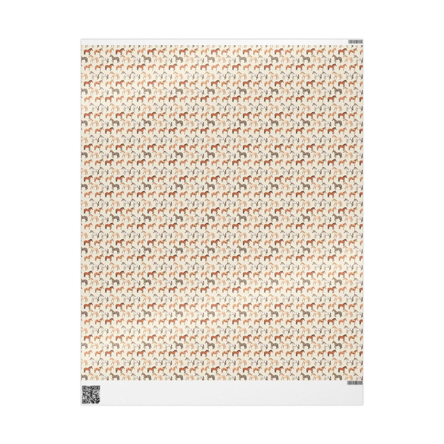 Horse Lover Wrapping Paper, Equestrian Gift Wrap, Horseback Riding Present, Animal Lover Paper, Gift for Rider, Horse Owner Wrap