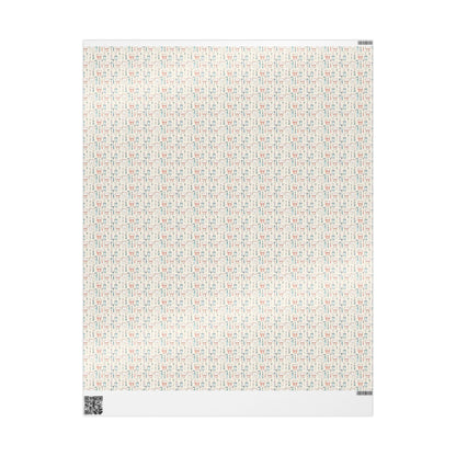 Dental Gift Wrap for Professionals, Tooth-Themed Wrapping Paper Fun Gift Wrap for Dental Office Dentist and Hygienists