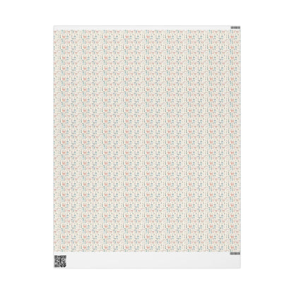 Dental Gift Wrap for Professionals, Tooth-Themed Wrapping Paper Fun Gift Wrap for Dental Office Dentist and Hygienists