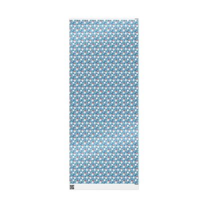 Tooth Print Gift Wrap, Dentist Office Decor, Dental-Themed Wrapping Christmas Fun Gift Wrap for Dental Office Dentist and Hygienists